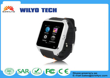 WS83 androide Armbanduhren, androider Armbanduhr-Handy 1,54 Zoll Android 4,4 OS WCDMA 3g