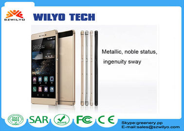 Weißmetall Smartphones mit 5-Zoll-Bildschirmen MT6572 verdoppeln Kern Android 4,4 P8
